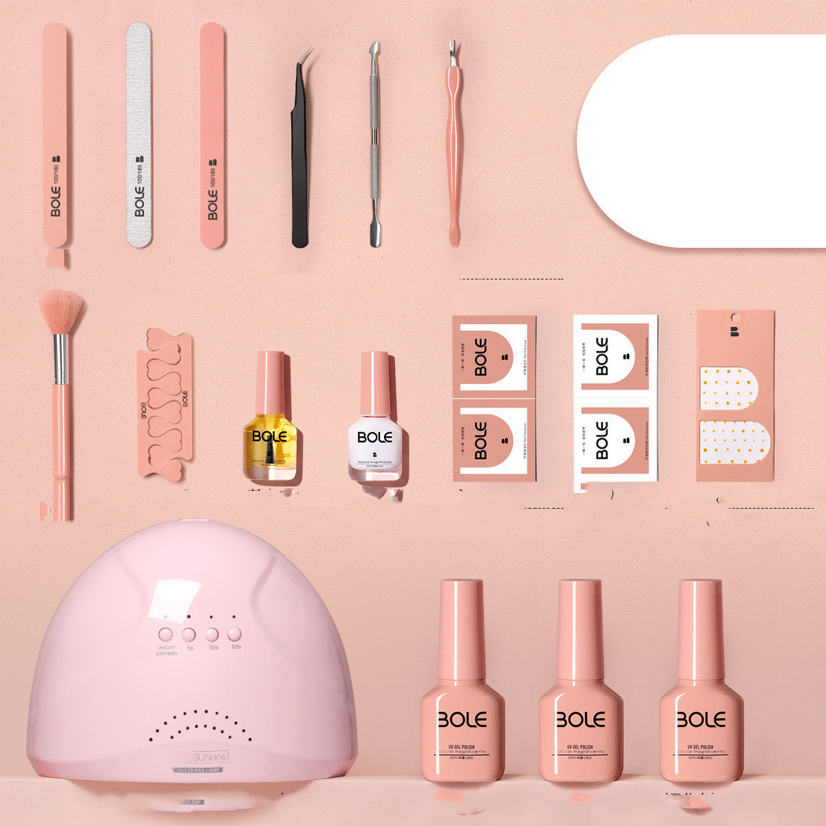 Complete Nail Polish Starter Manicure Kit