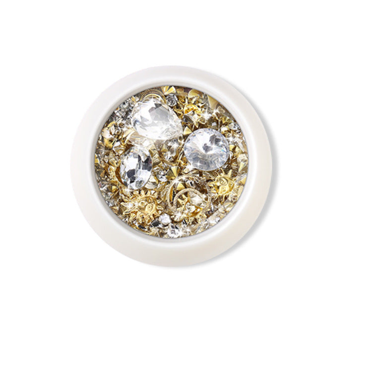 Diamond Nail Rivet Set for 3D Nail Decoration