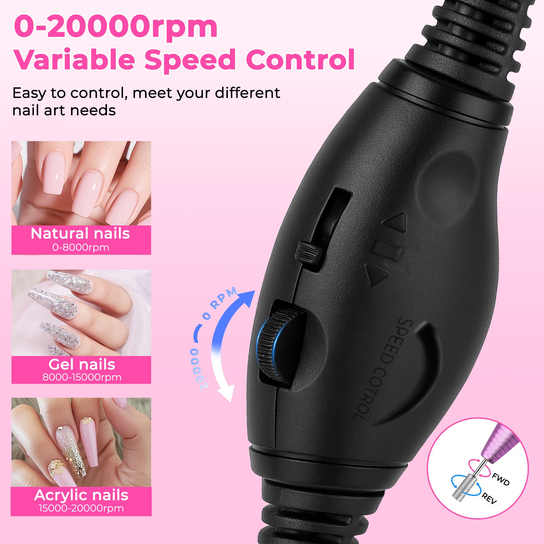 Professional Electric Nail Drill