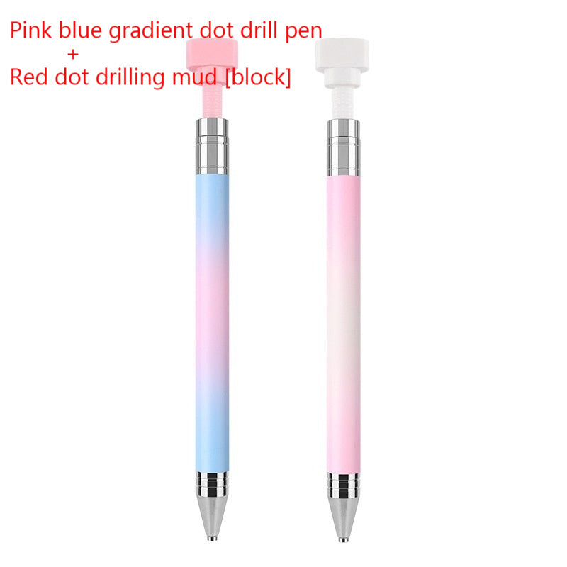 Color Gradient Rhinestone Picking Pen
