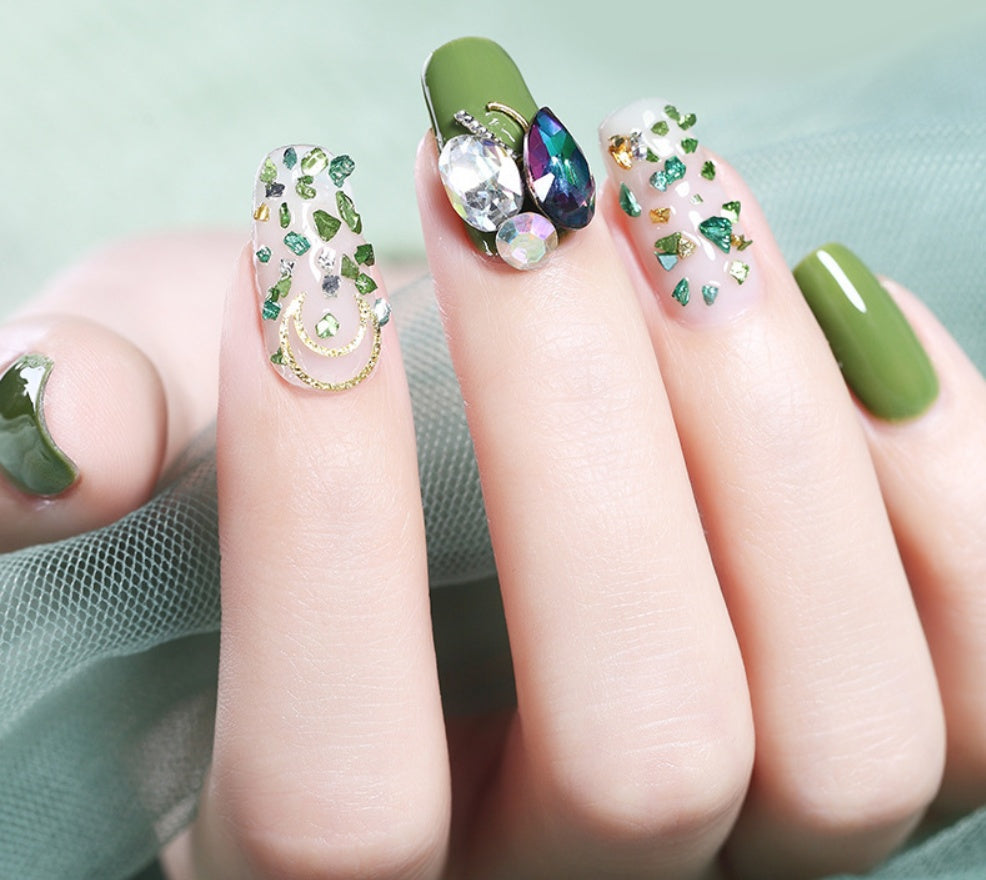 Diamond Nail Rivet Set for 3D Nail Decoration