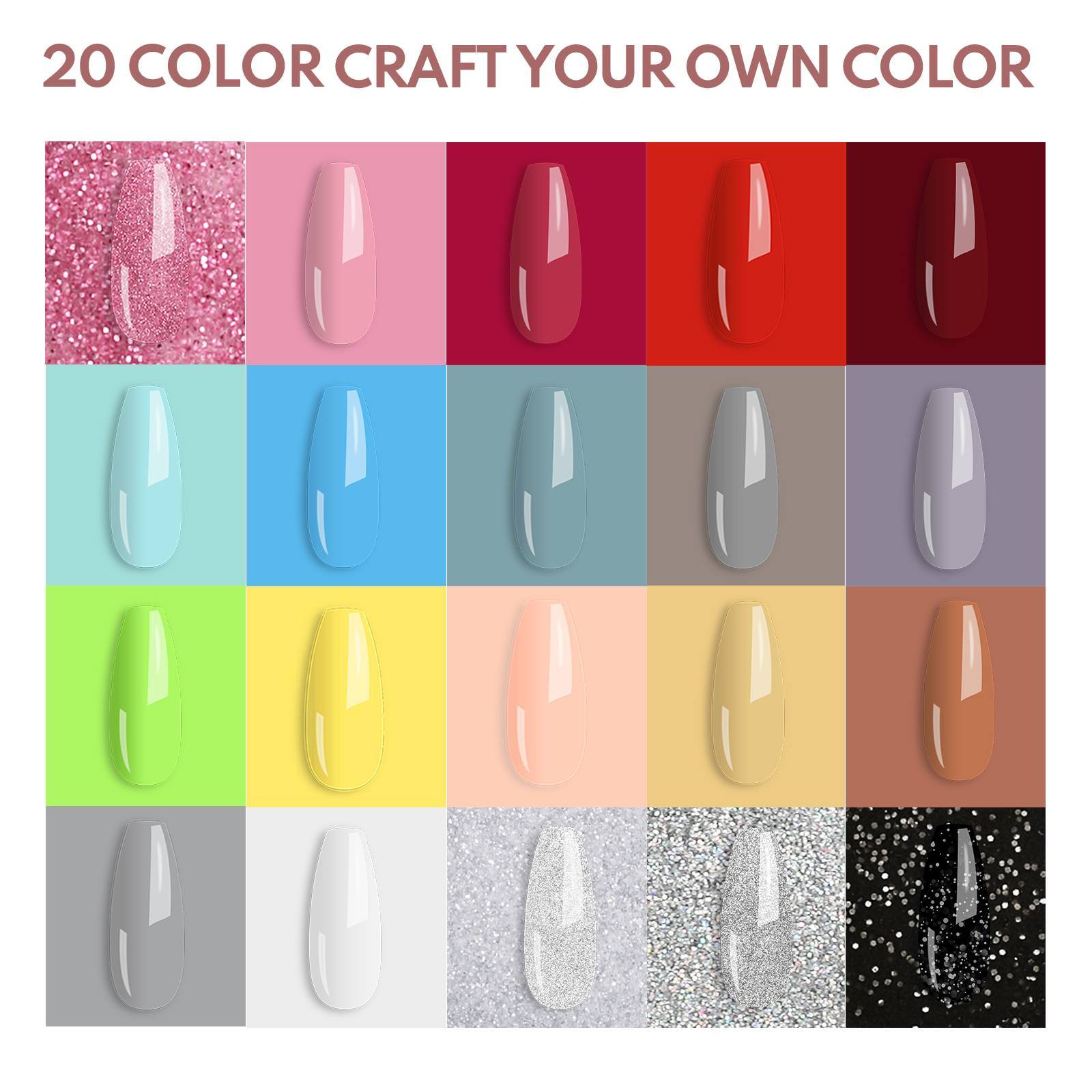 Acrylic Dip Powder Nail Kit