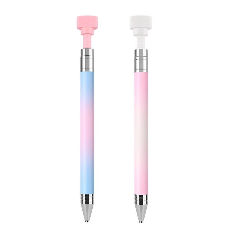 Color Gradient Rhinestone Picking Pen